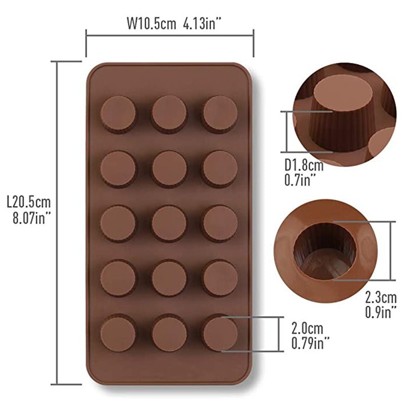 Peanut Butter Cup Mould - Twin Sisters