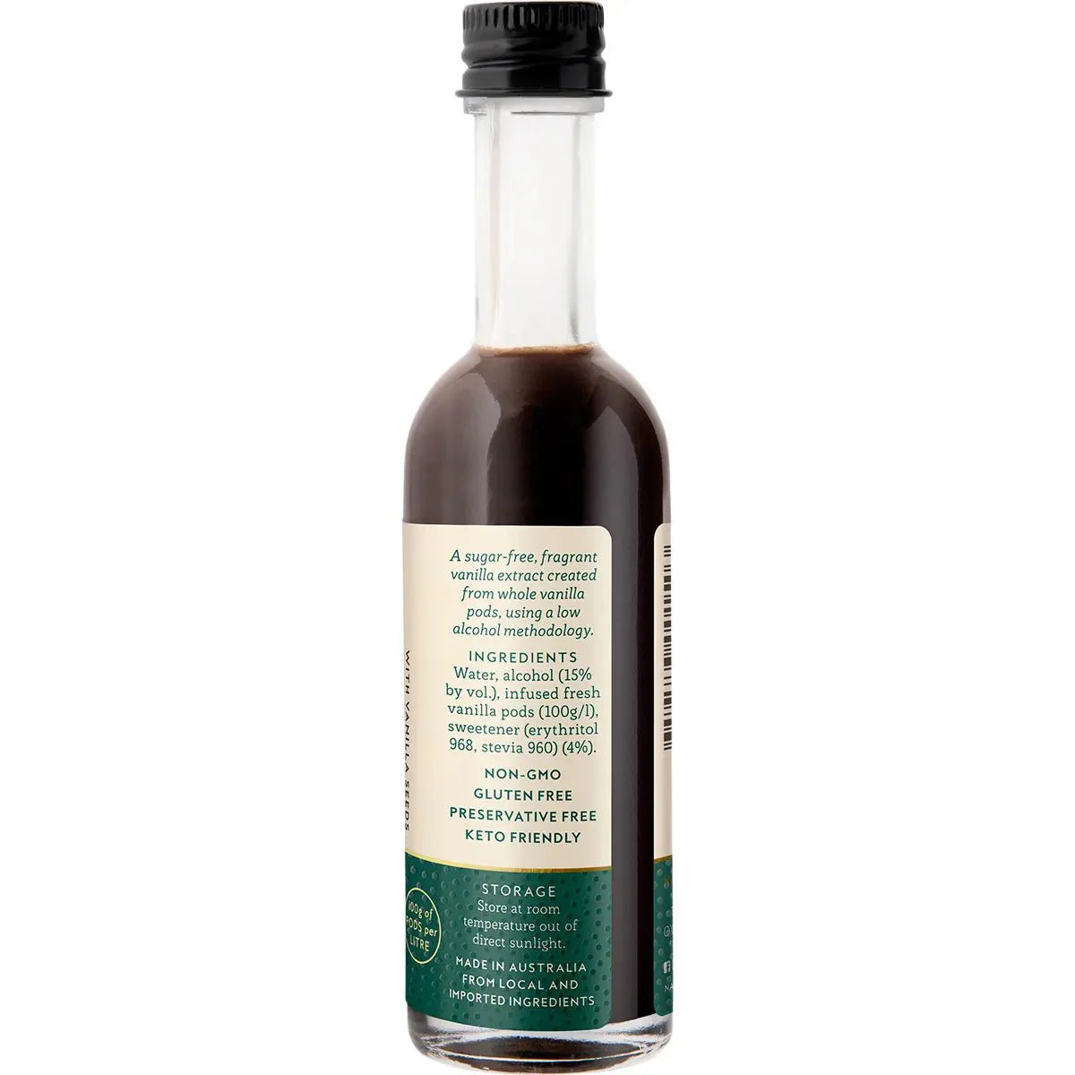 Sugar Free Vanilla Extract - 50ml - Twin Sisters