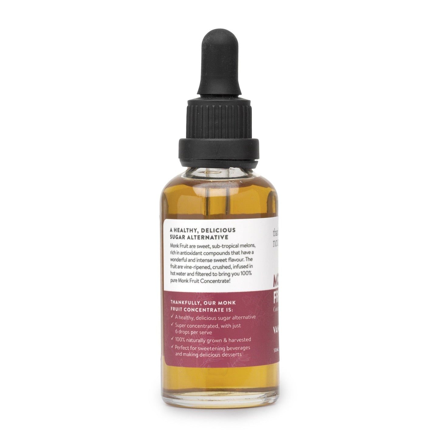 Vanilla Monk Fruit Concentrate - 50ml - Twin Sisters